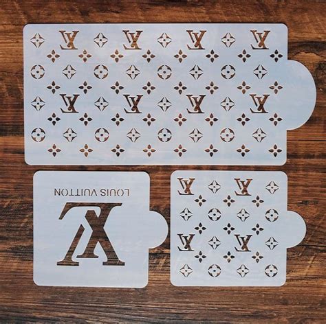 how to make a louis vuitton stencil|louis vuitton stencil free printable.